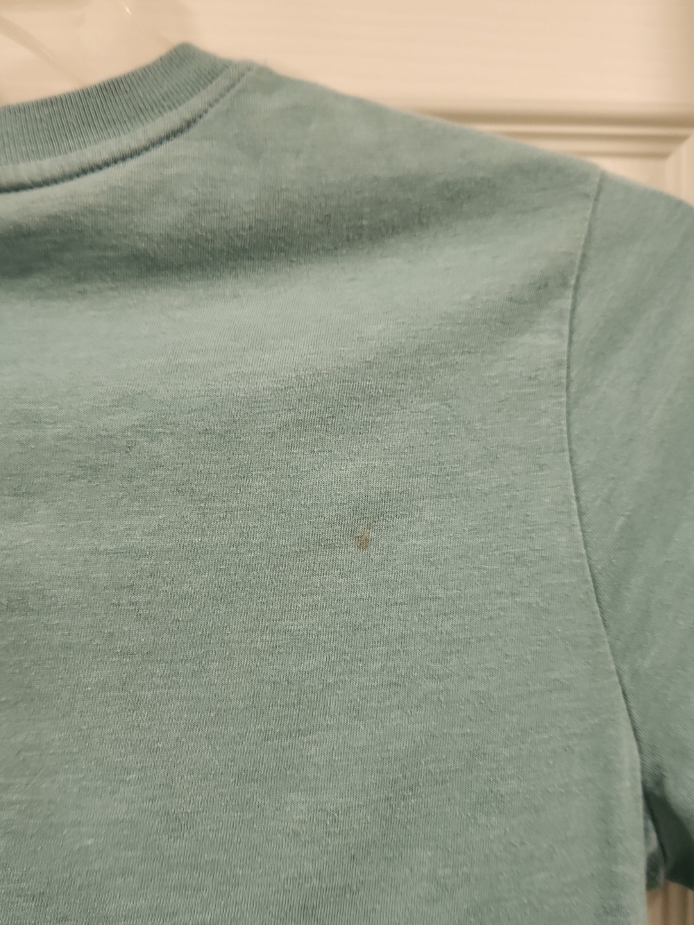 The North Face Women M Shirt Teal Blue Half Dome Logo Tee Tri-Blend Short Sleeve - Picture 5 of 7